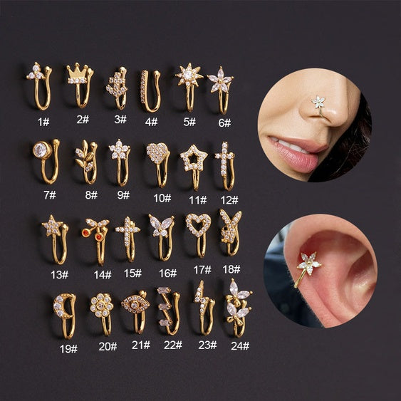 Nose Ring Clip Ons