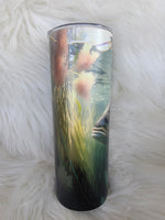 Bass Fish Matte Tumbler