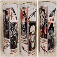 Horror Tarot Cards Tumbler