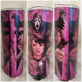 Purple Scream Tumbler