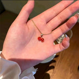 Cherry Pendant Necklace