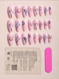 Cat Paws Almond Fake Nails