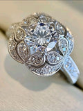 CZ Vintage Look Ring