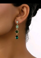 Rhinestone Drop Earrings