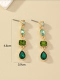 Rhinestone Drop Earrings