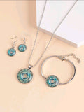 4pc Mosiac Charm Set