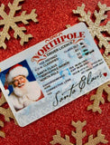 Santa Claus Driver's License