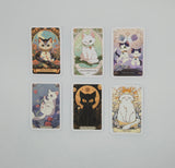 Cat Tarot Card Sticker Packs (10 pcs)