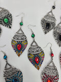 Antique Silver Dangly Earrings