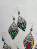 Antique Silver Dangly Earrings