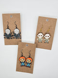 Horror Character Earrings