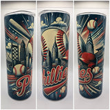 Baseball Phillies City  20oz. Tumbler