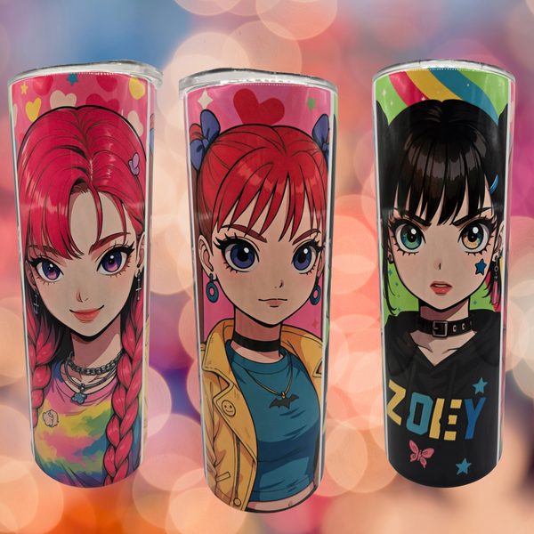 Anime Kpop Tumbler