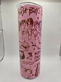 Anime Pink Tumbler