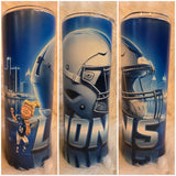 Lions Trump Tumbler
