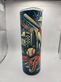 Baseball Phillies City  20oz. Tumbler