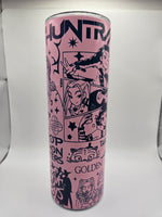 Anime Pink Tumbler