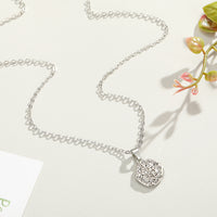 Hamsa Hand Silver Necklace