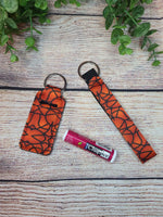 Orange/Black Geometric Shape Chapstick Set