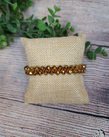 Gold Zig Zag Adjustable Bracelet