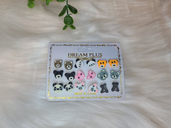 Kids Animal Earring Set