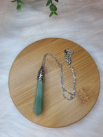 Green Aventurine Point Necklace