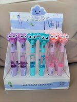 Owl Light Up Glitter Sand Pen