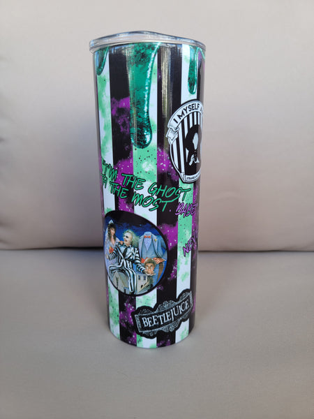 Beetlejuice 20 oz Skinny Tumbler