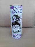 Purple Nurse Life Tumbler