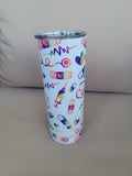 Rainbow Nurse Tumbler