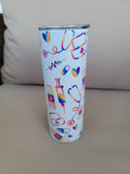 Rainbow Nurse Tumbler