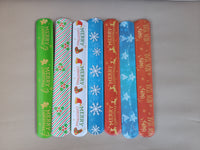 Christmas Slap Bracelets