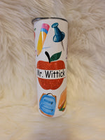 Personalized Teacher Tumbler