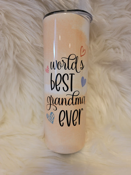 Grandma Nutritional Facts Tumbler