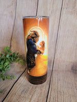 Beauty and The Beast 20 oz tumbler