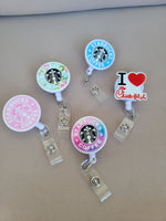 Starbucks Badge Reels