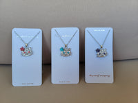 Kitty Rhinestone Necklace