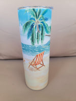 Beach Painting Tumbler