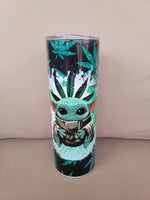 Baby Yoda Mary Jane Tumbler