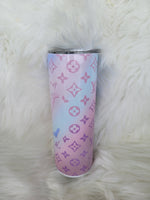 Pastel Ombre LV Tumbler