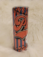 Phillies Baseball Tumbler