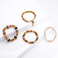 Boho Bead Bracelet Set