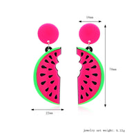 Watermelon Earrings