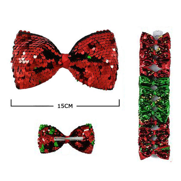 Christmas Sequin Bows