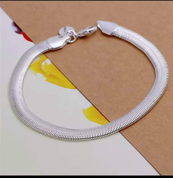 Silver .925 Snake Chain Bracelet