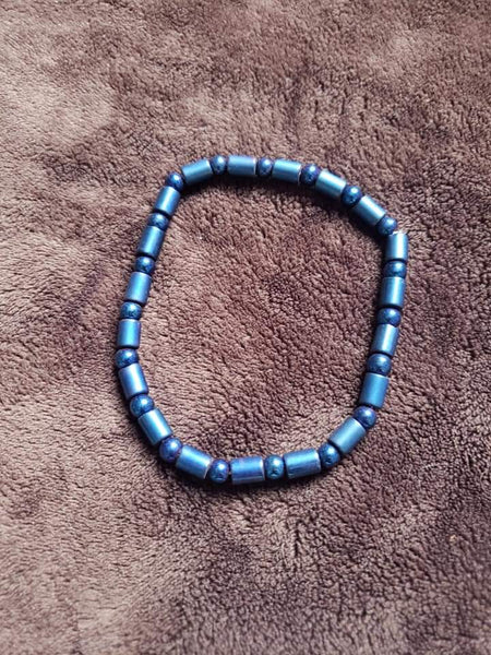 Blue Magnetic Bracelet