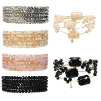 Shiny Bead Bracelet Sets