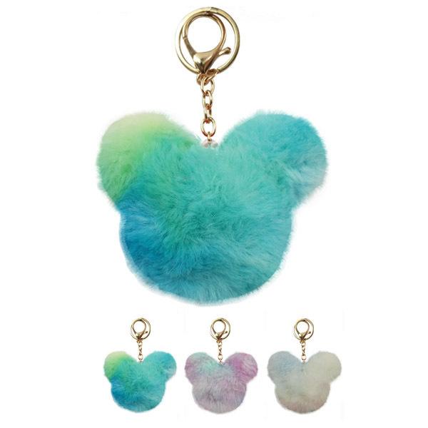 Mickey Pom Pom Keychains