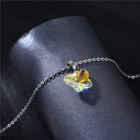 Crystal Butterfly Necklace