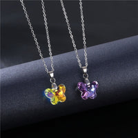 Crystal Butterfly Necklace